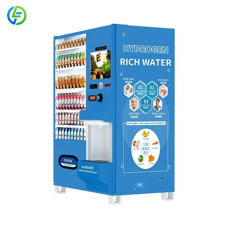 Factory Price Water Dispenser Vending Machine Automatic Purified Drinking Water Vending Machine for Drink and Snack Customized