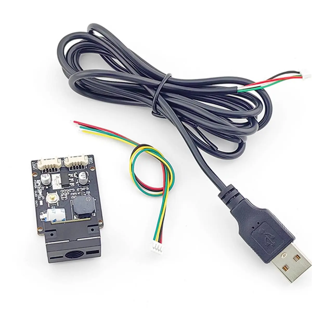 Сканер штрих-кодов L63A GM65Pro 1D 2D USB UART PDF417, считыватель QR-кодов, модуль CMOS с кабелем для автобусов и супермаркетов