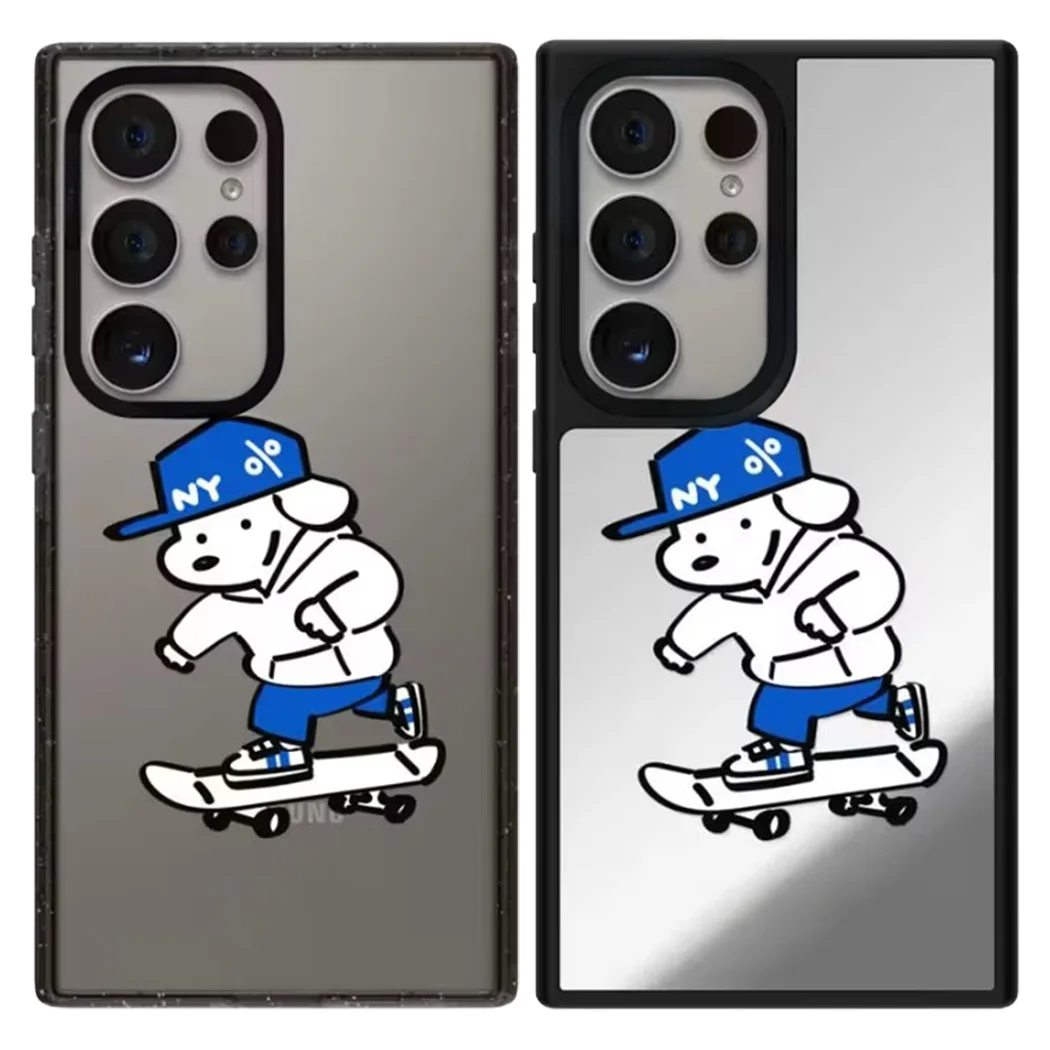 5031960 Mirror / Acrylic Magnetic Case: Compatible with Samsung Galaxy S23 U S24U S25 S26 Ultra S25+ S26 Plus Shell