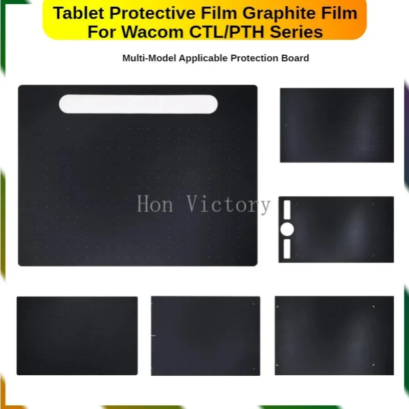 

For WACOM Graphics Tablet Protective Film CTL/CTH 672 472 671 PTH/PTK 6100 Film Extension PTH660 Hand-painted Graphite Film