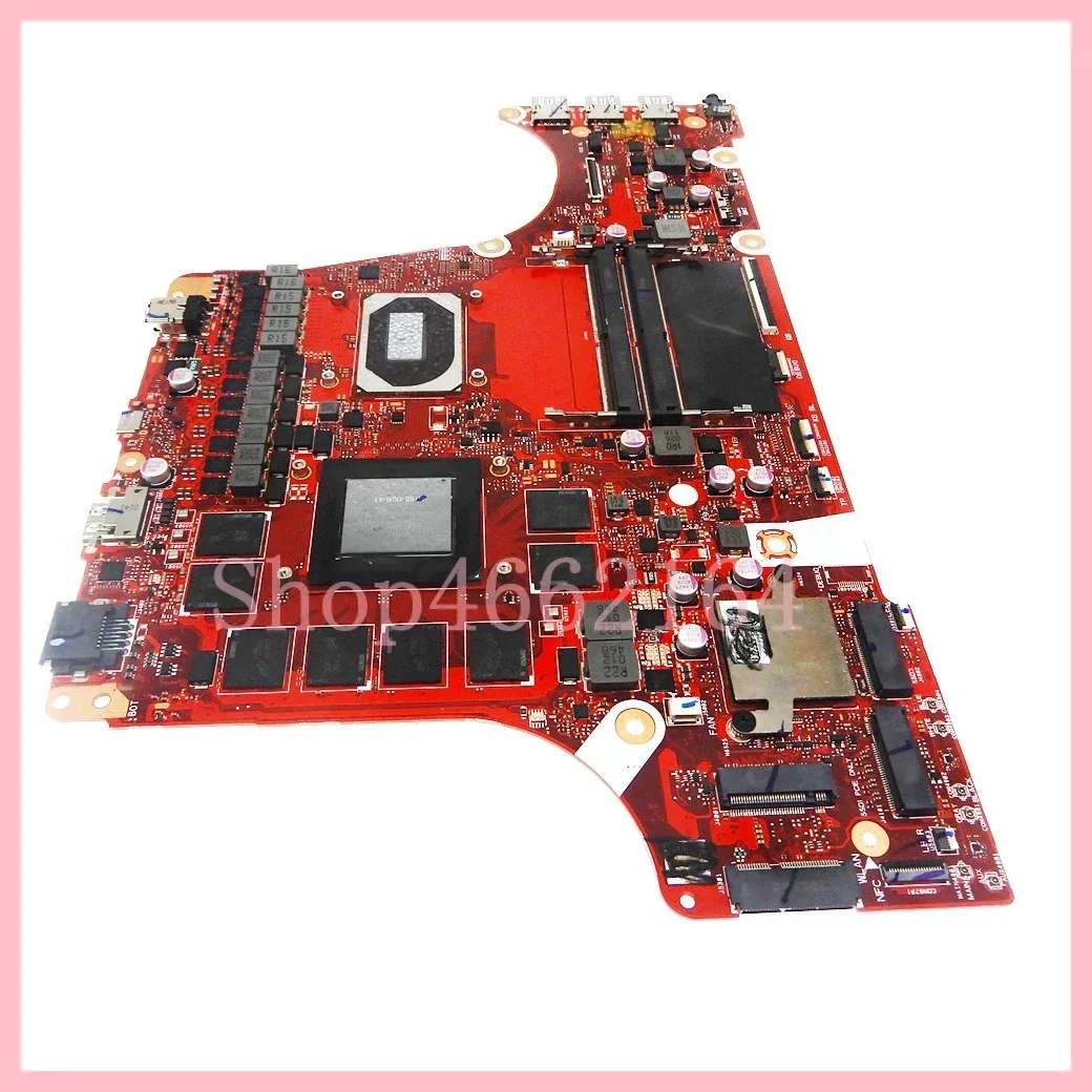 Imagem -03 - Cpu Rtx2070 Gpu Laptop Placa-mãe para Asus Rog G512lv G512lw G512lws G512lu G712lv G712lw G732lws Mainboard G532lws I910980hk