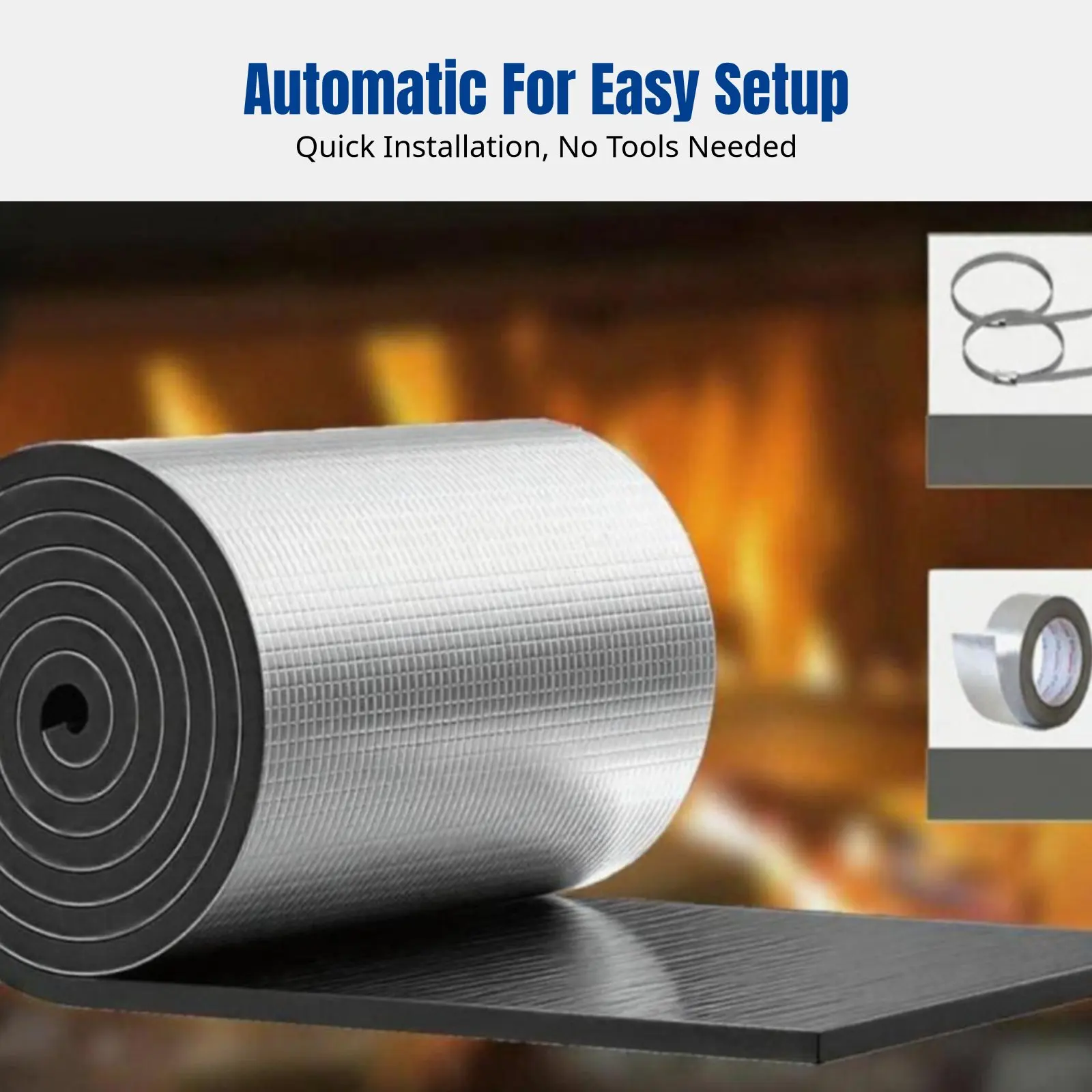 Aquatic Habitat Insulation Thickened Aluminum Foil Thermal Cover, Winter, Anti-Freeze, Energy Saving