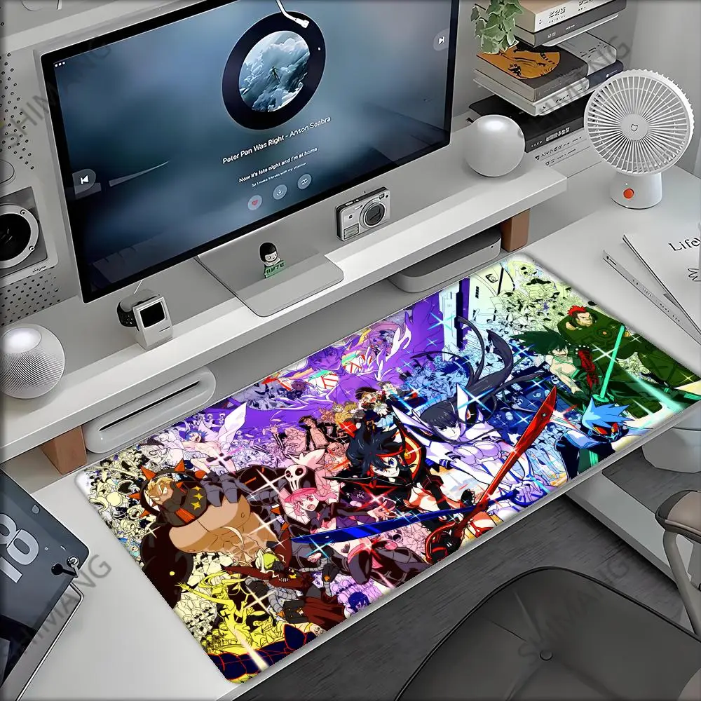 

Anime Kill La Kill Desk Mouse Pad Cute Matoi Ryuuko HD Desk Pad Extended Gaming Keyboard Mats Large XXL Gamer Mousepad 90x40