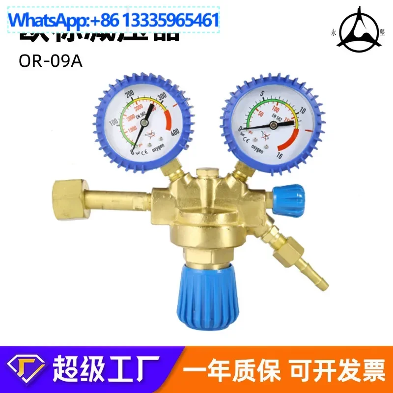 

Double-body large valve body European standard pressure reducer Export model Industrial grade European oxygen meter CO2 pressure