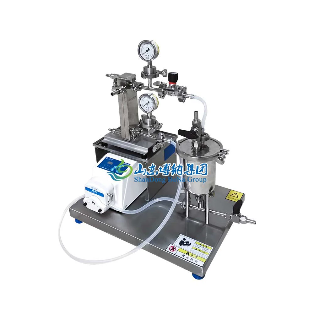 Tangential Flow Filtration Cassette Machine With Stand TFF Filter For Laboratory Biopharmaceutical Separation Filtration