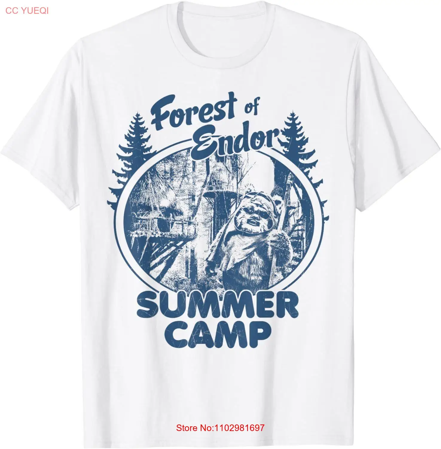 Wicket Ewoks Endor Forest Summer Camp T-Shirt, Unisex Tee, S-5XL