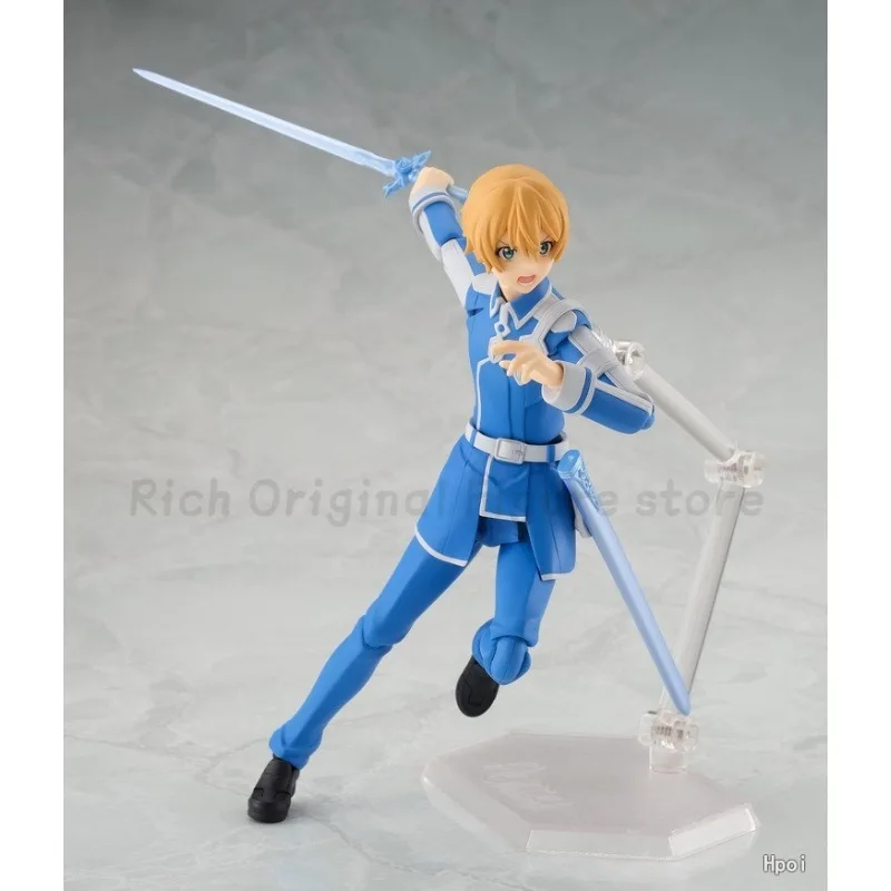 【재고 있음】오리지널 Max Factory Figma # 441 소드 아트 온라인 Alicization Eugeo 애니메이션 1/12 액션 피규어 모델 장난감