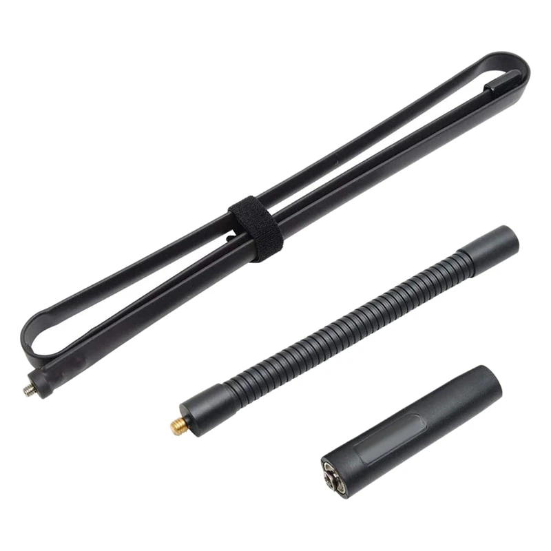 

48.8 Inch AR-152G Gooseneck Foldable Antenna SMA-Male VHF UHF 144/430Mhz For Yaesu TYT