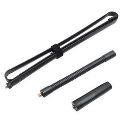 48.8 Inch AR-152G Gooseneck Foldable Antenna SMA-Male VHF UHF 144/430Mhz For Yaesu TYT