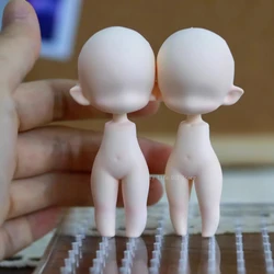 Pottery Clay Doll 5cm Body Silicone Mold Super Cute Lazy Twin Universal Ultra-light Clay Soft Clay Stone Sculpture Mold