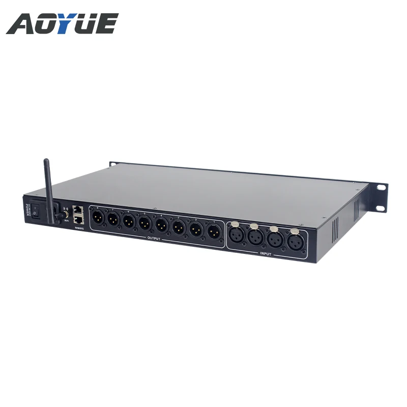 LA448 Tanne Dsp Audio Digital Prozessor 4 In 8 Out AC90V ~ 260V