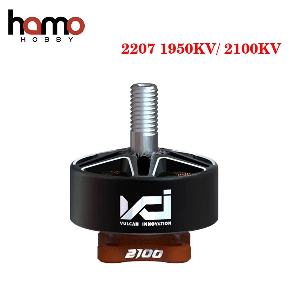 VCI HOBBY 2207 PRO 1950KV / 2100KV Brushless Motor M5 6S LIPO for FPV Multicopter Freestyle Racing Drone