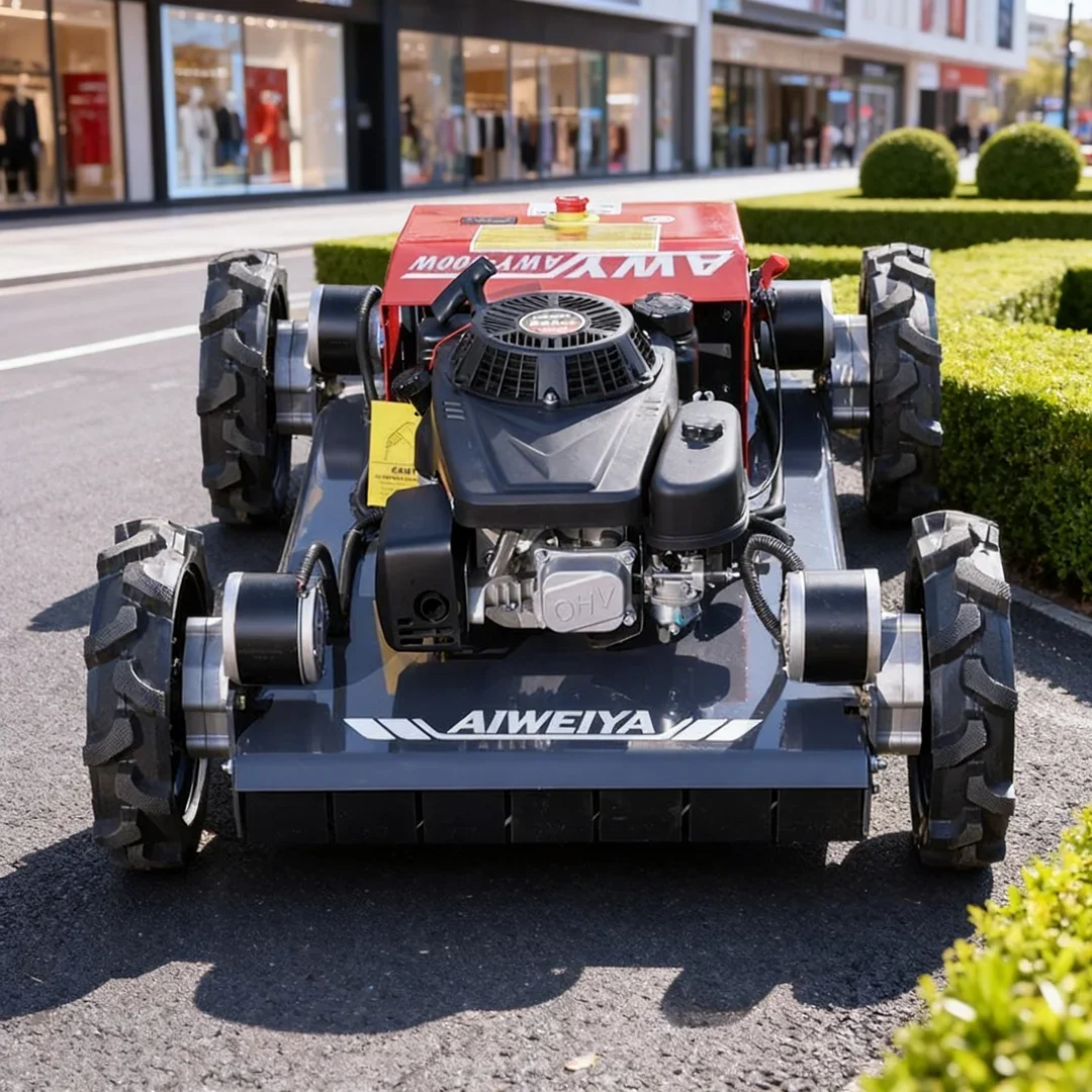 Customized 4WD Robot Lawn Mower 500mm Cutting Width High Quality Home Commercial Lawn Farm Orchard Use