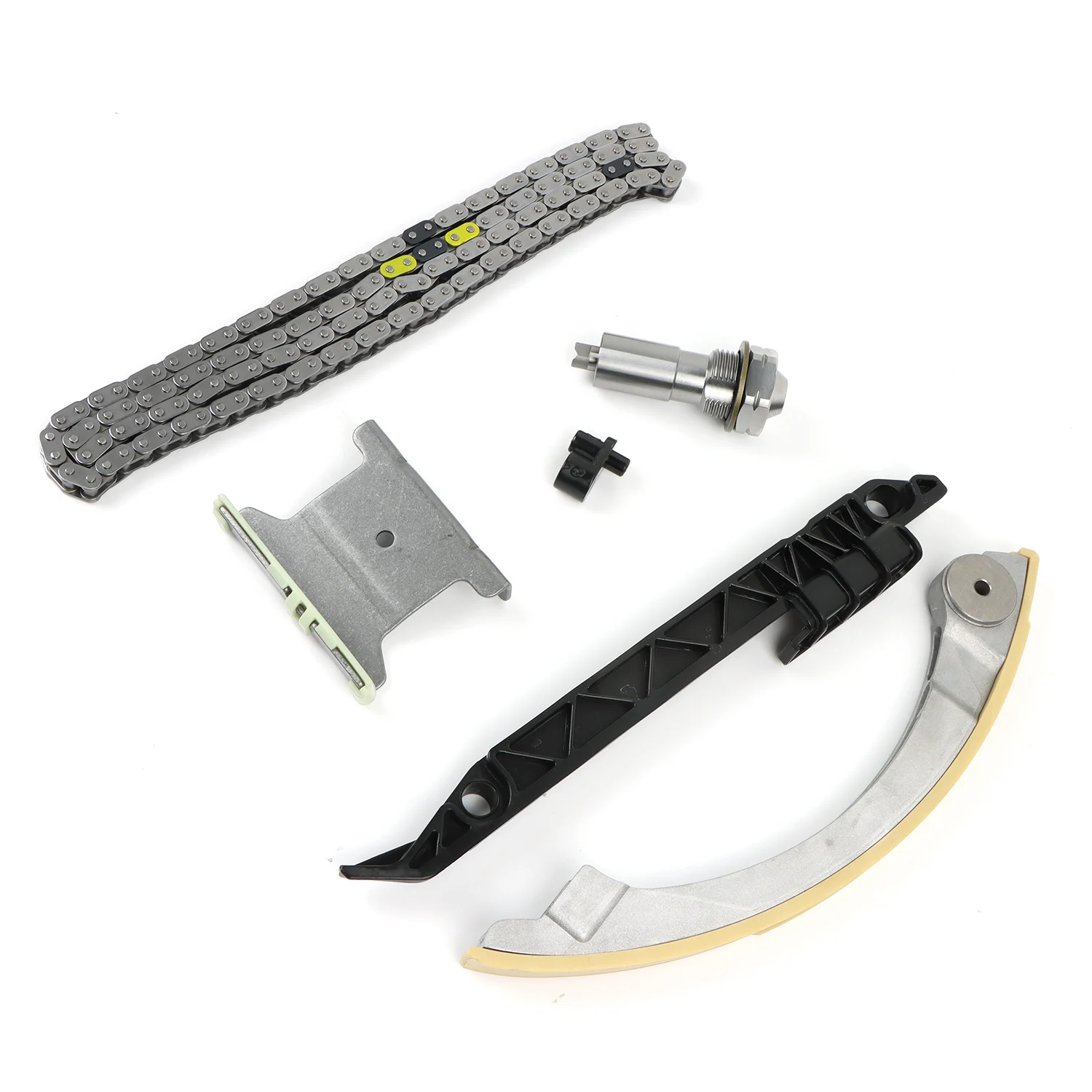 1 Set TKC8002 Kit catena di distribuzione del motore con attrezzatura originale Tenditore tappo olio catena di distribuzione per Chevy Buick GMC Pontiac Saturn