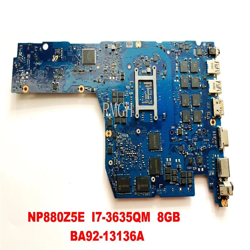 Genuíno original BA92-13136A para samsung np880z5e portátil placa-mãe np880z5e I7-3635QM 8gb testado 100% bom frete grátis