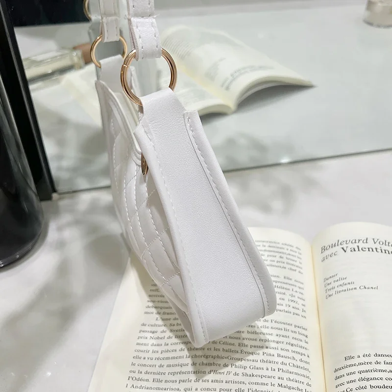 Damen Retro Schultertasche, Achseltasche, Modisches Design, Umhängetasche – Detail 11