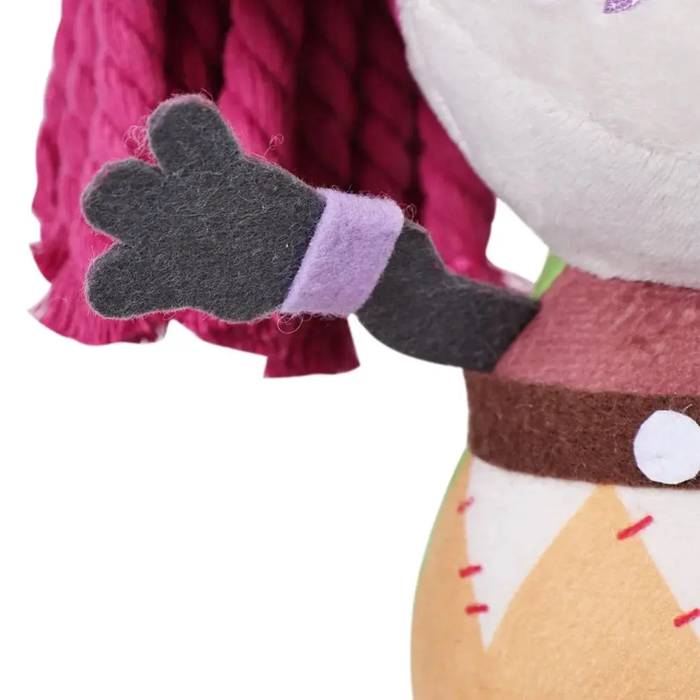 Vi Arcane peluche Cosplay Plushie dibujos animados muñecos de peluche suaves para Fans disfraz de mascota regalos de navidad de Halloween