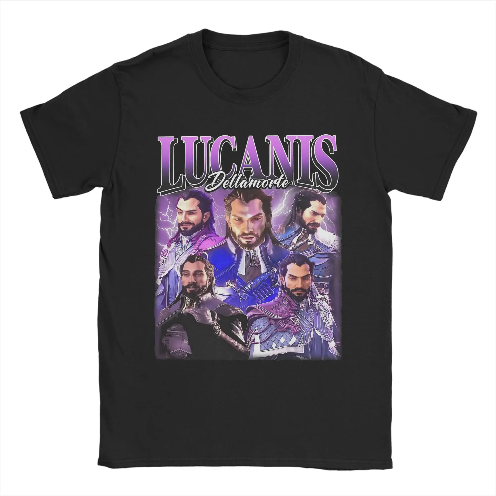 

Men's Lucanis Dellamorte Dragons Ages Game T Shirt Pure Cotton Clothing Short Sleeve Round Neck Tees Birthday Gift T-Shirts