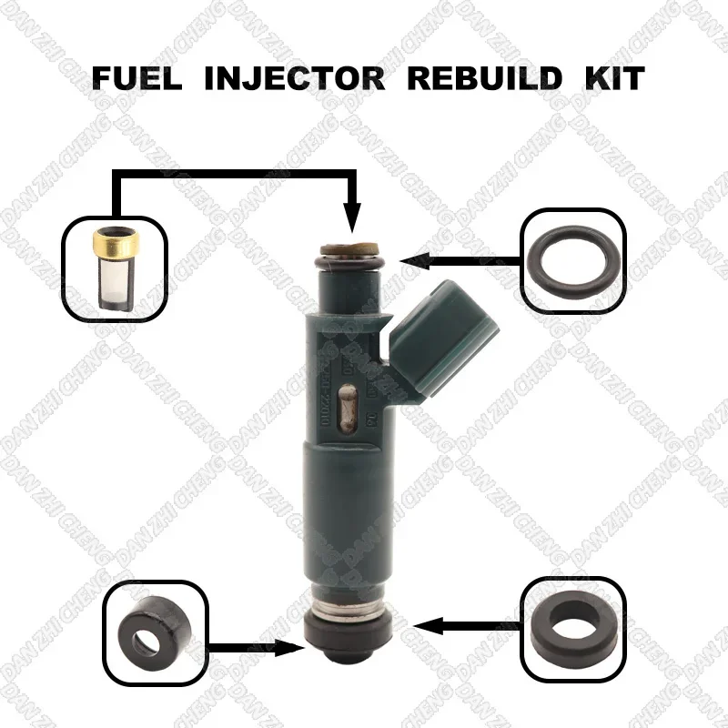 

Fuel Injectors Seals O-Ring Repair Filters Orings Seals Grommets for 1998-1999 Toyota Corolla 1.8L I4 -OEM #23250-22010