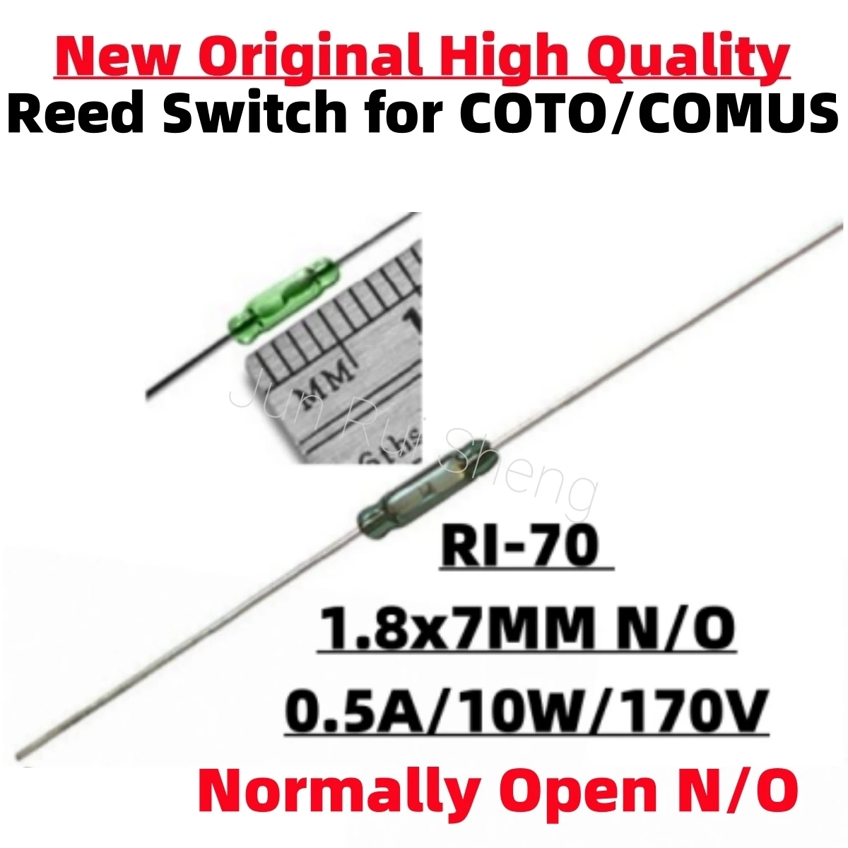 5/10/50/100PCS Original COMUS RI-70 Reed Switch 1.8*7MM Normally Open N/O 0.5A 10W 170V Magnetic contact Switch Induction Sensor