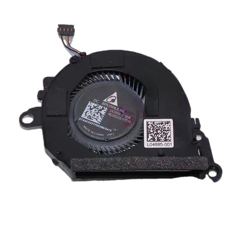 Imagem -04 - Ventilador de Refrigeração Original para hp Spectre Cpu Gpu 13-ae 13t-ae000 L04885001 L04886-001 Nd55c0317d16 Nd55c03-17d17 Novidades Novo