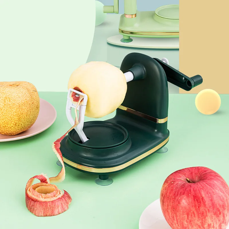 Hand Crank Apple Peeler Cutter Slicer Potato Peeler with Stainless Steel Blades Vegetable Fruit Peeling Machine Kitchen Gadgets
