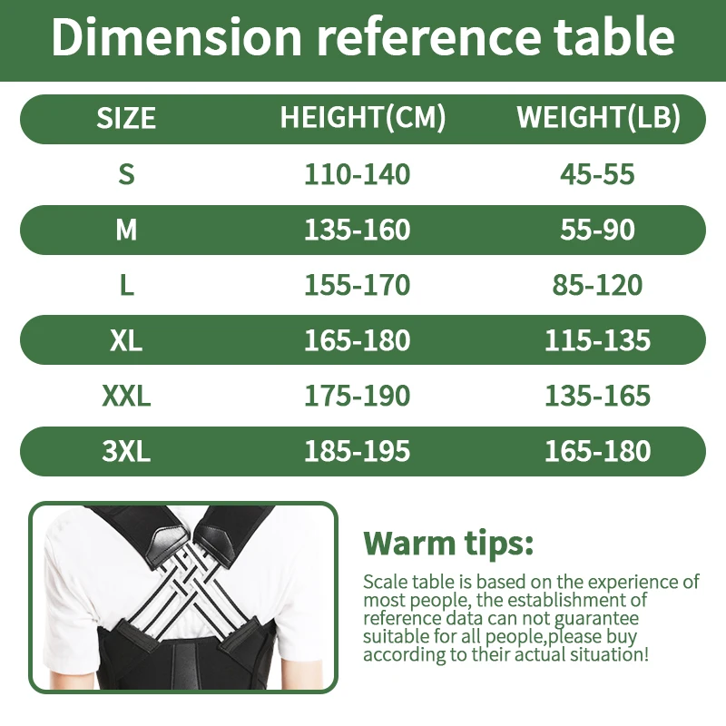 Ceinture de posture dorsale réglable pour hommes et femmes, orthèse de posture dorsale unisexe, adaptée à la colonne vertébrale, orthèse dorsale