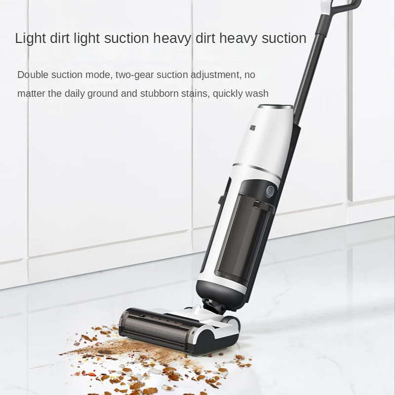 Wireless floor washing machine smart household suction drag all-in-one machine sweeping mopping machine electric mop DK-162H