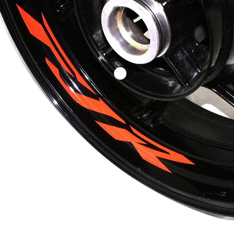 high quality Motorcycle Wheel Sticker stripe Reflective Rim FOR  FJR fjr1300 moto logo sticker