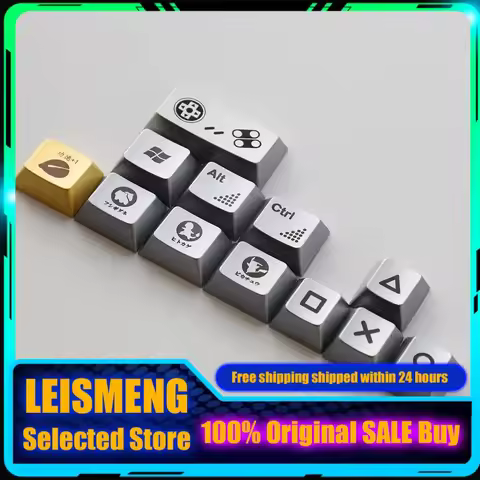 Mechanical keyboard metal keycaps Cherry zinc alloy material PC gaming keyboard Accessorie collection gift custom keycap