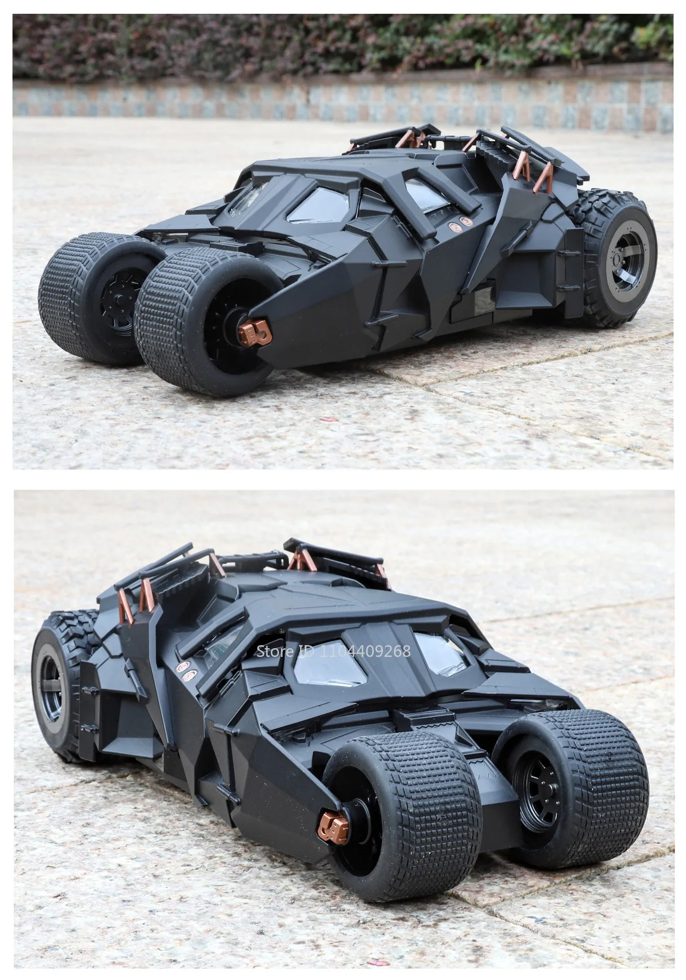 1:24 Batmobil Bolide Auto Modell Spielzeug Türen Geöffnet Stoßdämpfung Spray Sportwagen Modelle Sound Licht Spielzeug Geschenke für Jungen – Detail 14