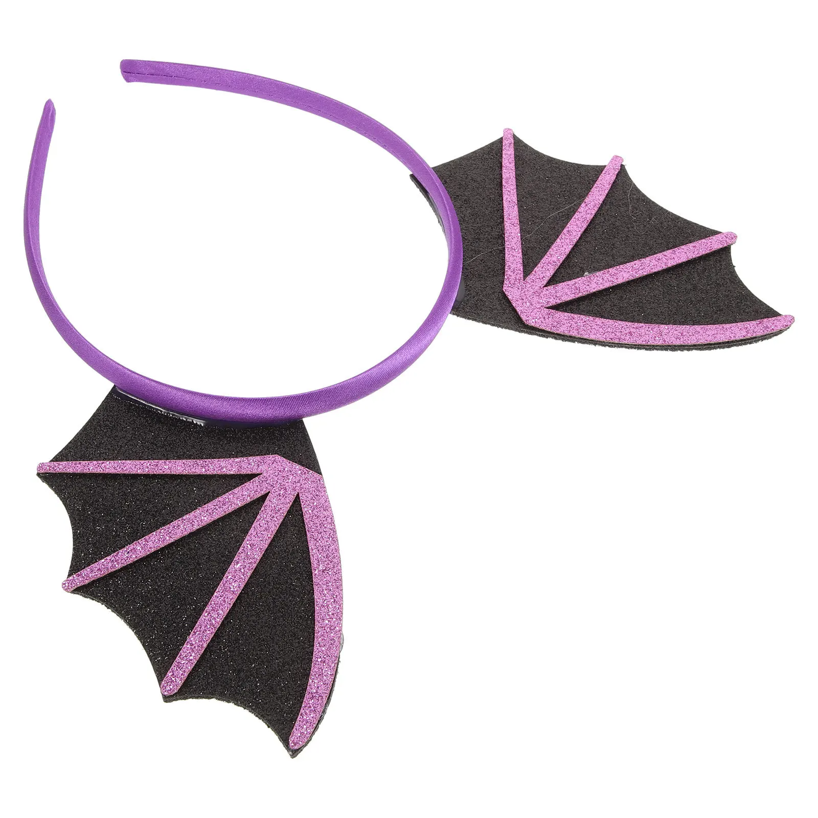 

Bat Wing Headband Unique Devil Style Design For Halloween Party Women Teens Lightweight Comfortable Festival Costume