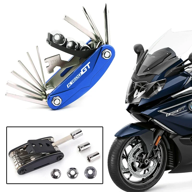 2026 New 6 colors Motorcycle CNC Aluminum Accessories Tool Repair Screwdriver Set For BMW K1600 GT K1600GT K 1600GT 2017  -2026