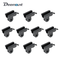 10PCS Gaciron Quick Release Bike Headlight Holder Fits 3 Fork Gopro Front LED Lamp Buckle Adaptor Bracket Cycling Accessories