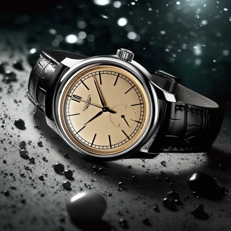 Men Fashion Retro Leather Watch Quartz Analog Business Wristwatch Birthday Gift