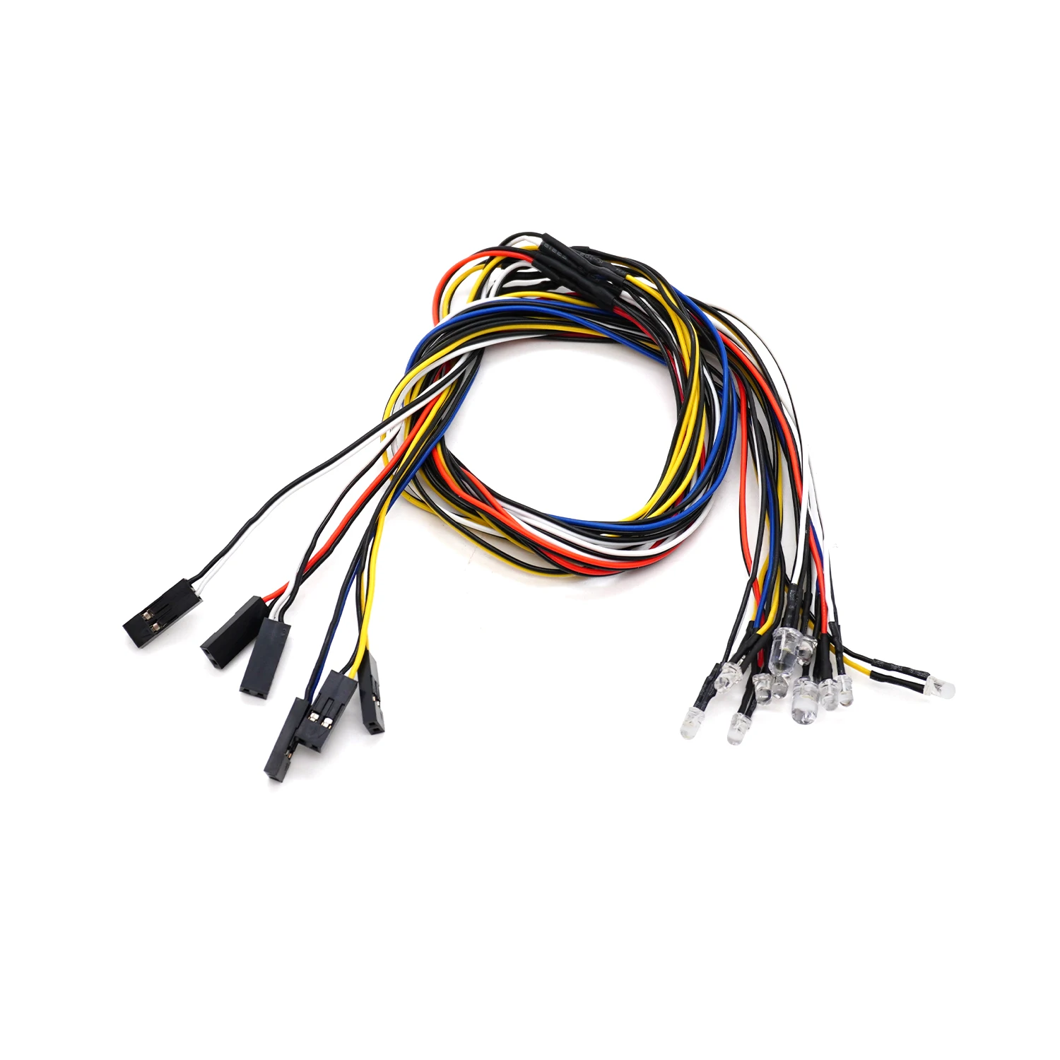 DUMBORC PMM محاكاة ضوء تحكم LED مجموعة مصابيح نظام الإضاءة 4.8-6 فولت ل P6F P10F P10FG استقبال RC نموذج على الطريق السيارات