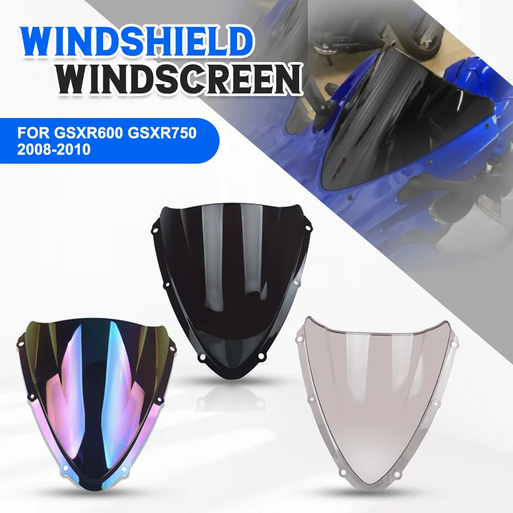 For SUZUKI GSXR 750 GSXR750 GSXR600 GSXR 600 K8 K9 K10 2008 2009 2010 GSXR-750 GSXR-600 Windscreen Windshield Deflectors Parts
