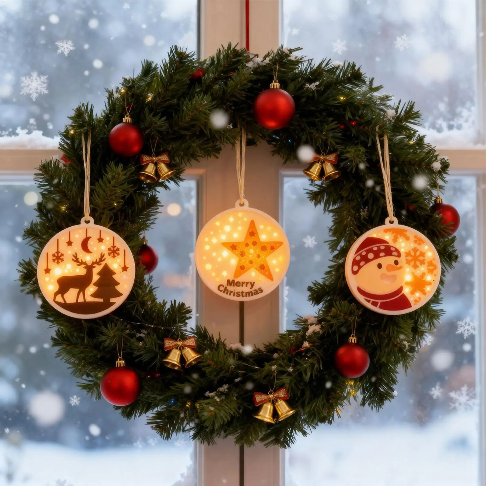 Silicone Molds For Christmas Flexible 3 Pieces Reusable Reindeer Snowman Sign Silicone Mold For Home School Studio Classroom