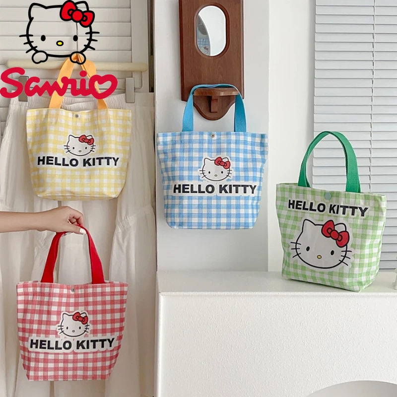 

HelloKitty 2025 New Women's Handbag Fashion High Quality Women's Shoulder Bag Cartoon Versatile Women's Phone Storage Bag