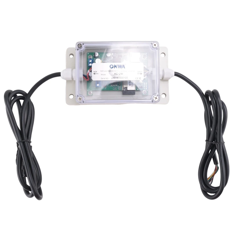 

KC-2W NMEA2000 And NMEA0183 Bidirection Converter IPX67 Waterproof DC 9-30V Bi-Directional Converter Car Accessories