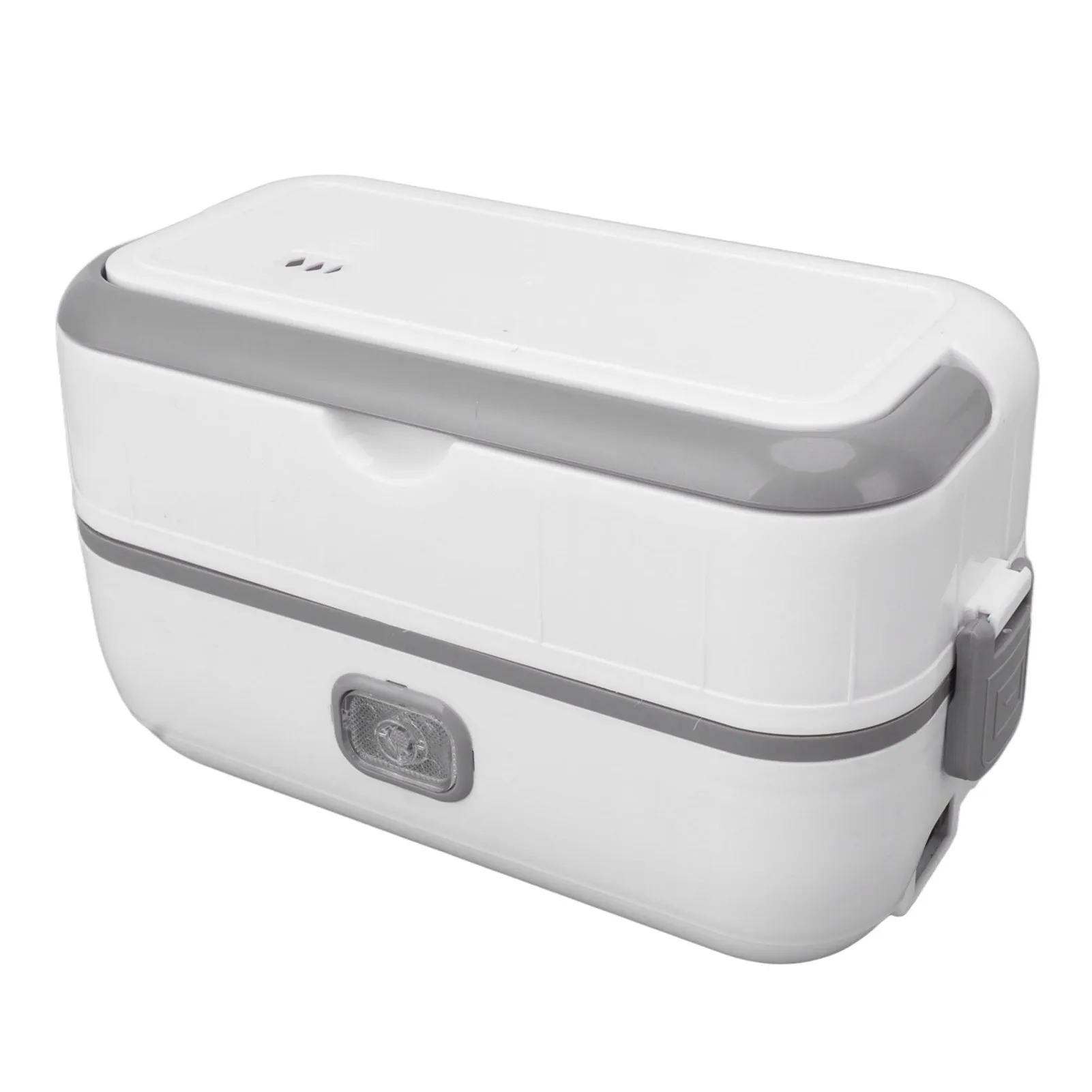 Portable Electric Lunch Box Stainless Steel Liner Heated Bento Box Food Warmer Container for Home Dorm Travel Outdoor 0.5L