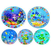 Baby Water Play Mat Early Education Developing Activity Toys Inflatable Cushion PVC Infant Tummy Time Toddler Water Pad for Kids