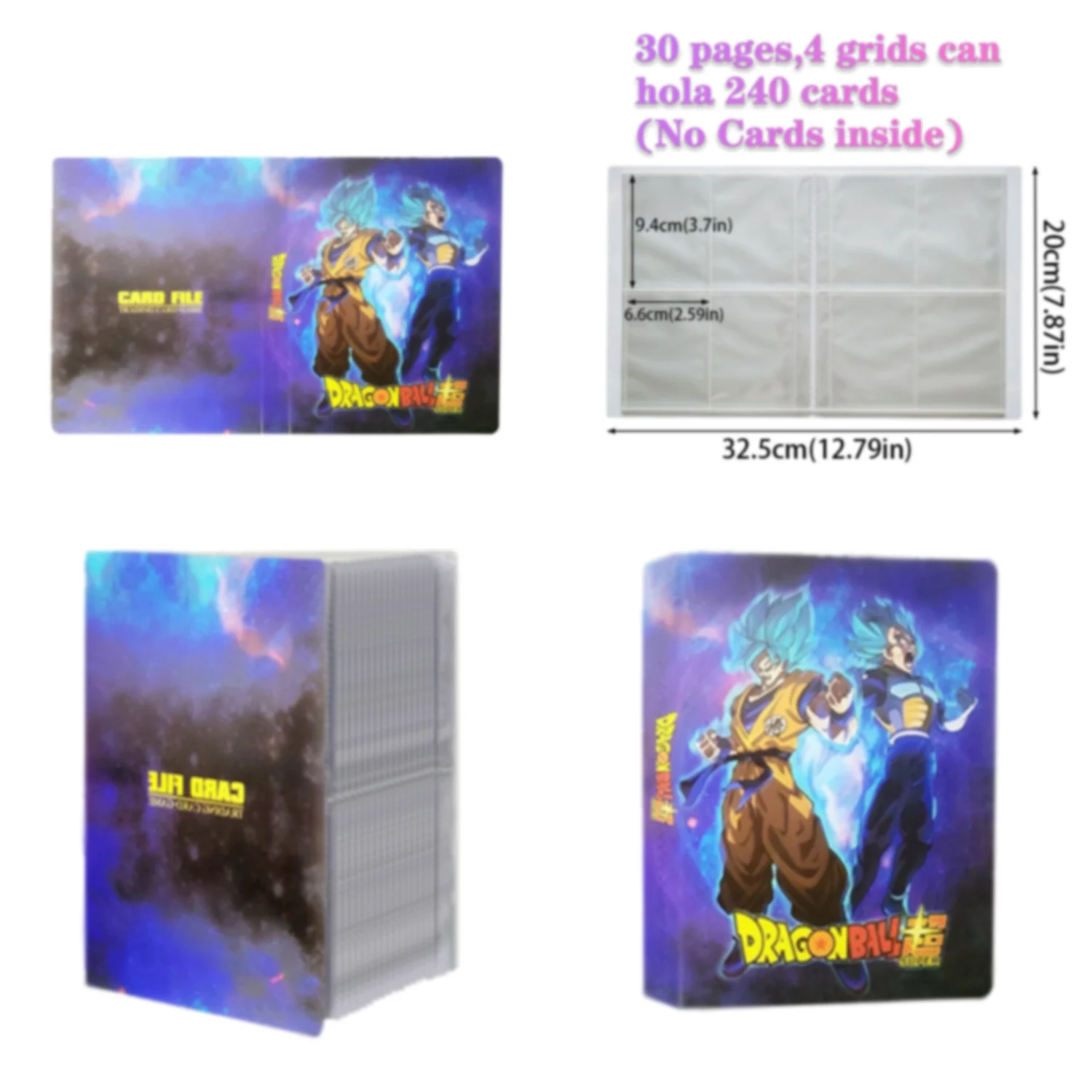 Dragon Cards Collection Album Book Hold 240pcs Cards