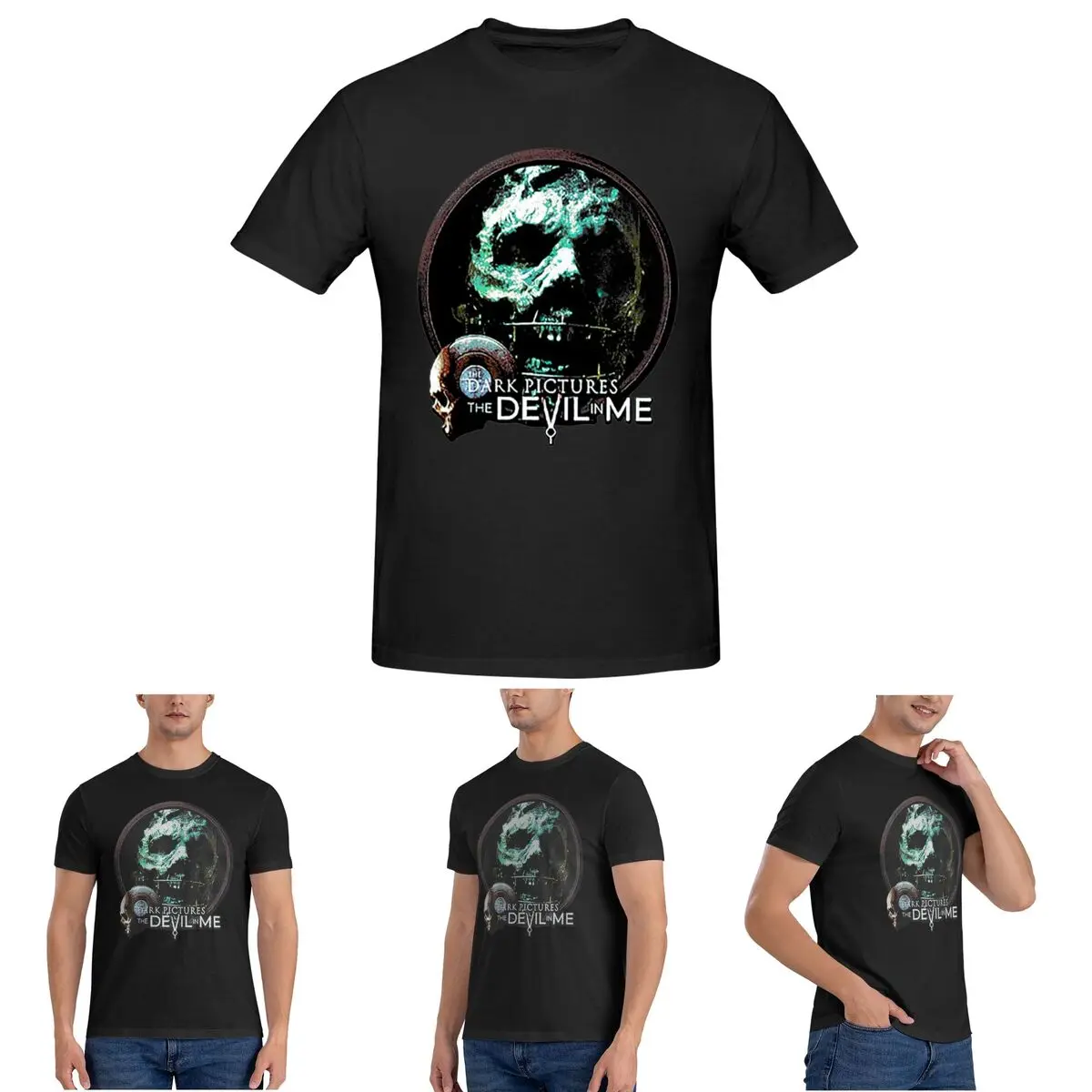 

The Dark Pictures Anthology Game T-Shirt for Men Cotton Plus Size T Shirts Men's Tees Short Crew Neck Summer Clothes Tops S-6XL