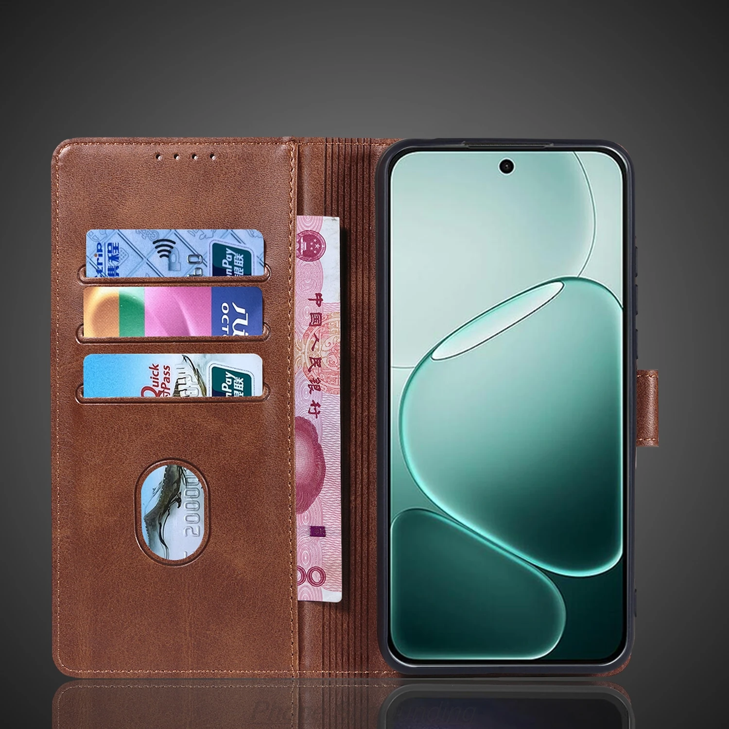 محفظة حافظة جلدية لهاتف OPPO A6 Pro 4G 5G Global EUR RUS Pu حقائب هاتف جلدية حافظة واقية Capa Fundas Coque #4