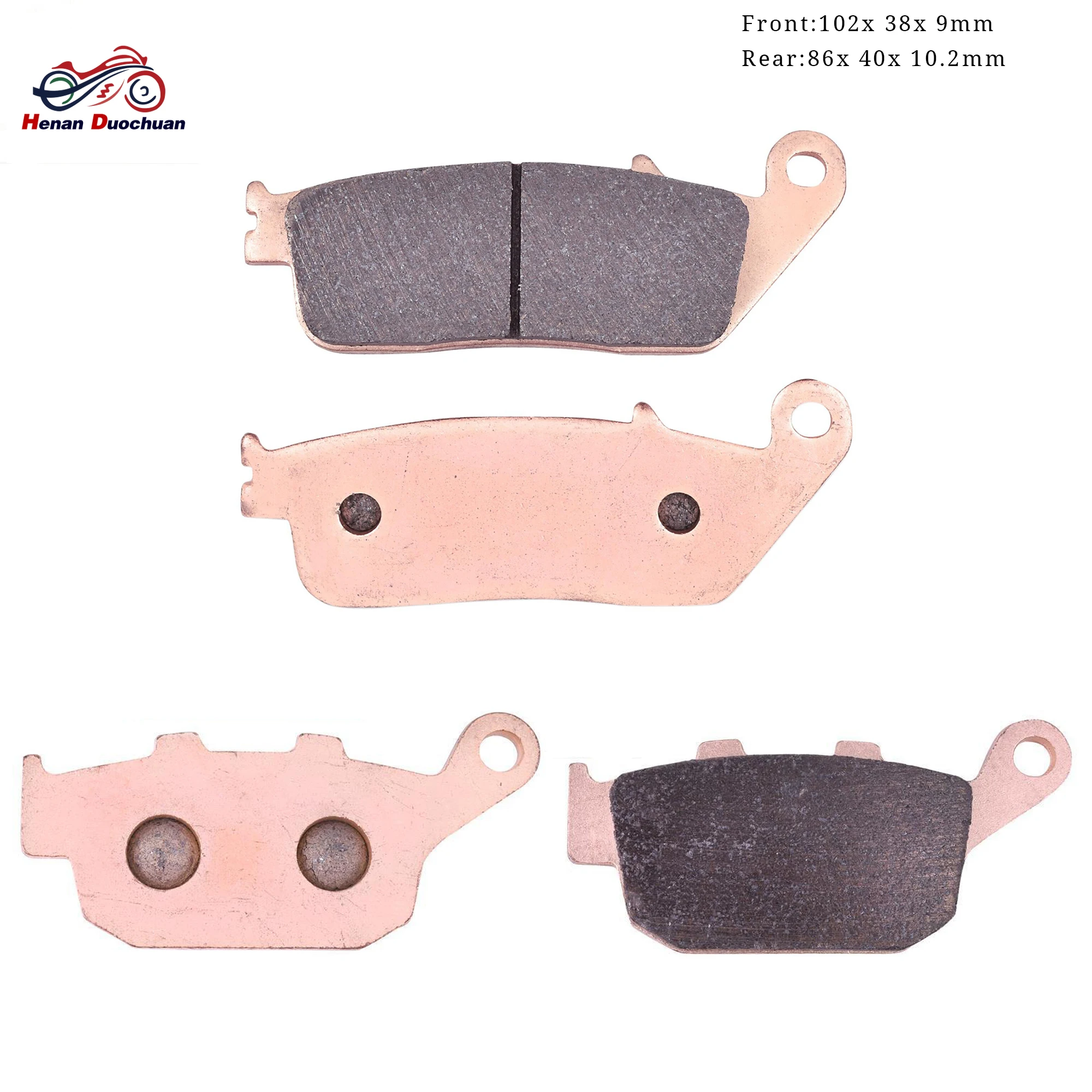 

Front Rear Brake Pads For Honda CB500F CB500X CB 500 500X 500F CBR500R CBR 500R CTX700 2014-2021 N-DCT NC700 NC700S NC700X NC750