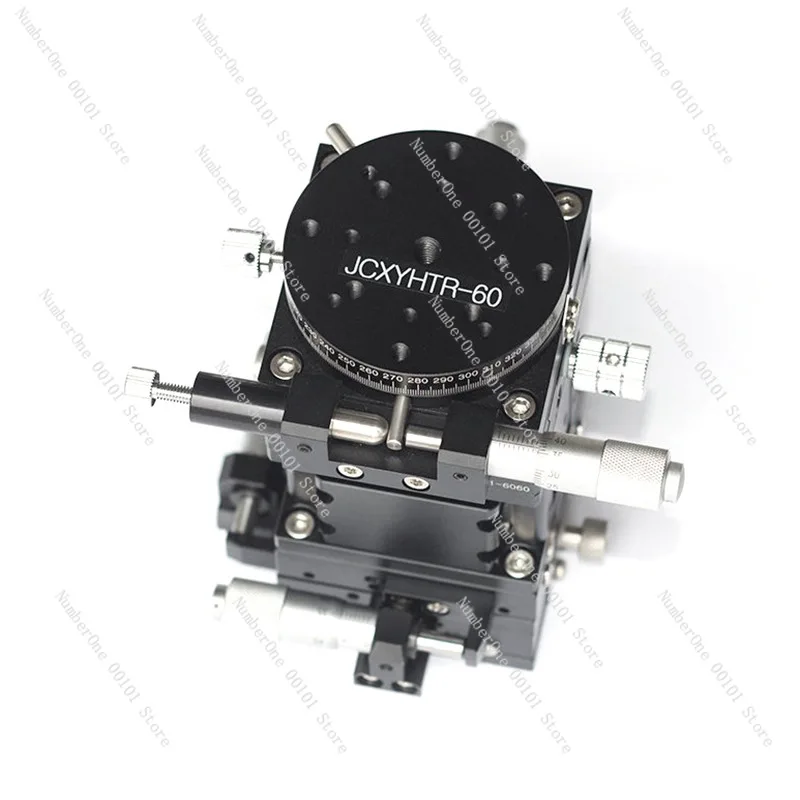 JCXYHTR Five-axis Manual Fine-tuning Sliding Table XY Lifting Arc Rotating Platform Sigma Optical Machine Multi-dimensional