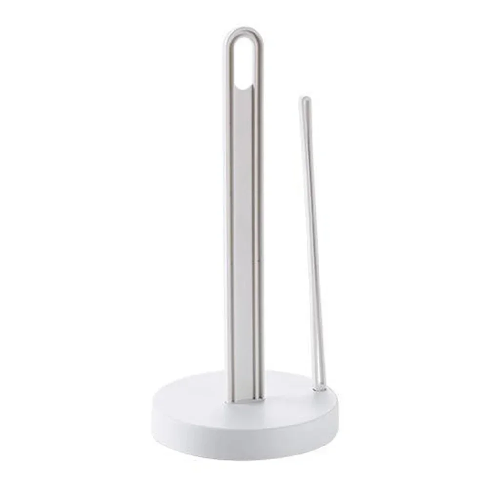 Rolo vertical rack de papel desktop suporte de tecido sem perfuração armazenamento de cozinha acessórios de barra de jantar