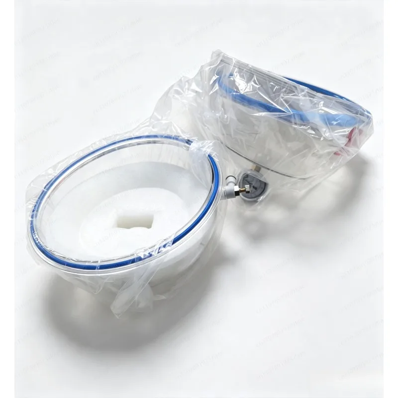 PC Plastic Vacuum Desiccator 150/250/300mm, Double Valve Transparent Drying Chamber for Lab Sample Storage