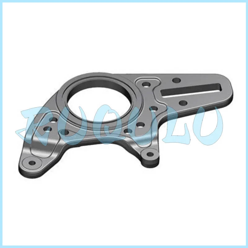 

Zt350 Single Rocker Arm Rear Disc Brake Adapter Plate (self-made/dark Gray Matte) 4024300-010000 For Zontes